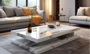 Inspirasi Desain Meja Marmer Ruang Tamu untuk Tampilan Mewah dan Modern
