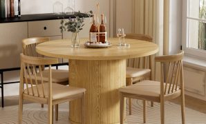 Ukuran Meja Makan Bundar 4 Orang yang Ideal untuk Ruang Minimalis